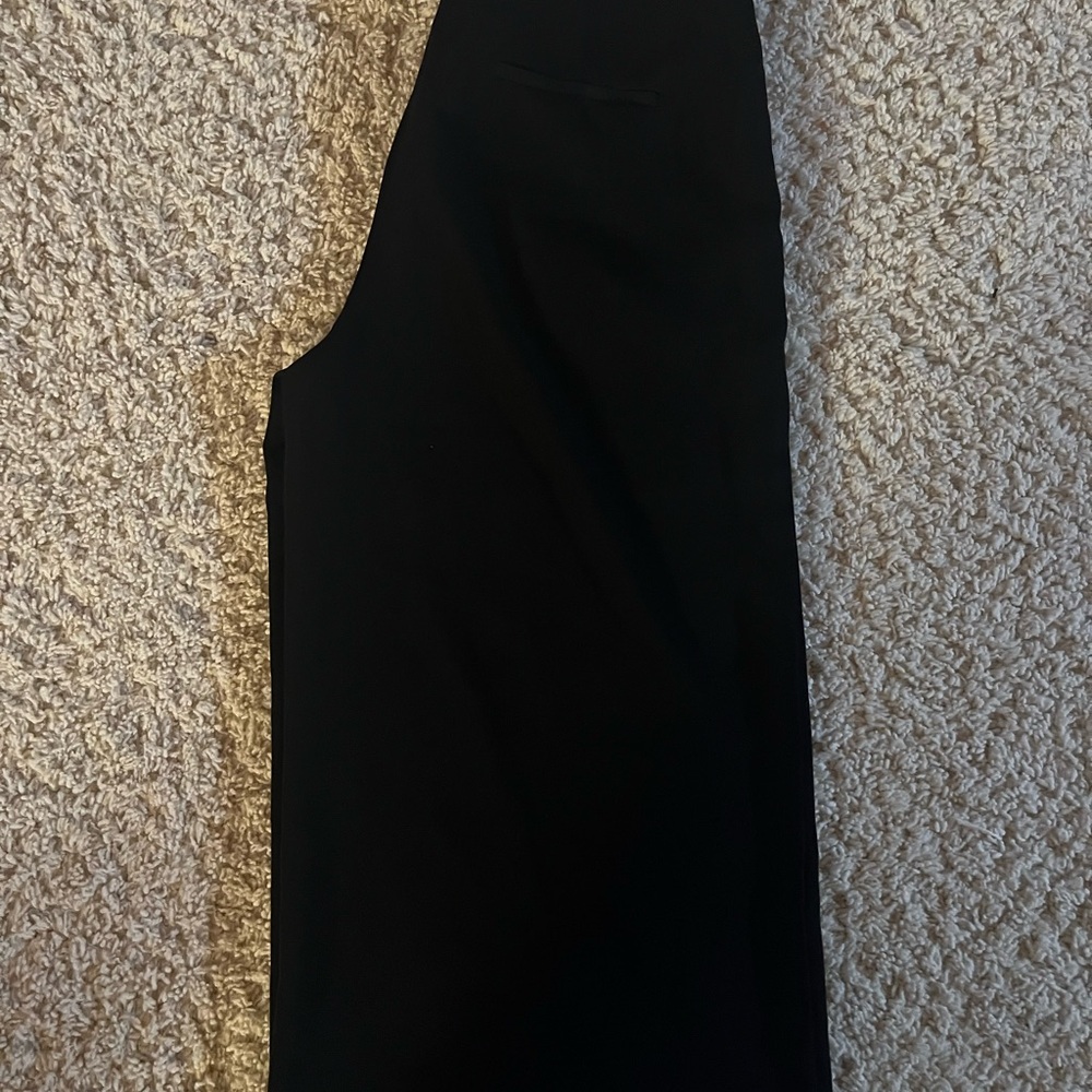 Dex Classic Black Wide Leg Capris